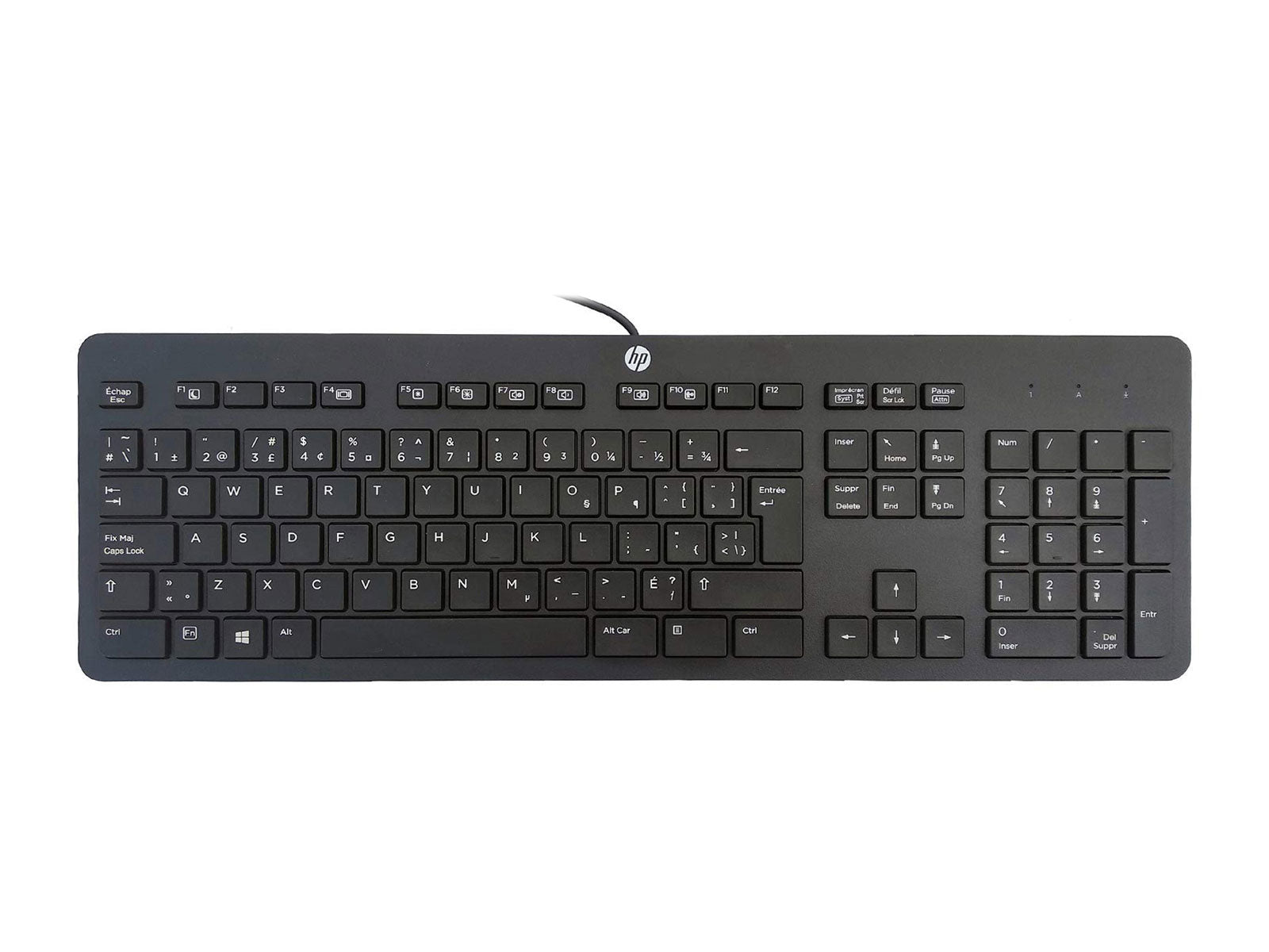 HP USB Slim Wired Keyboard