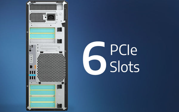 6 PCIE Yuvası