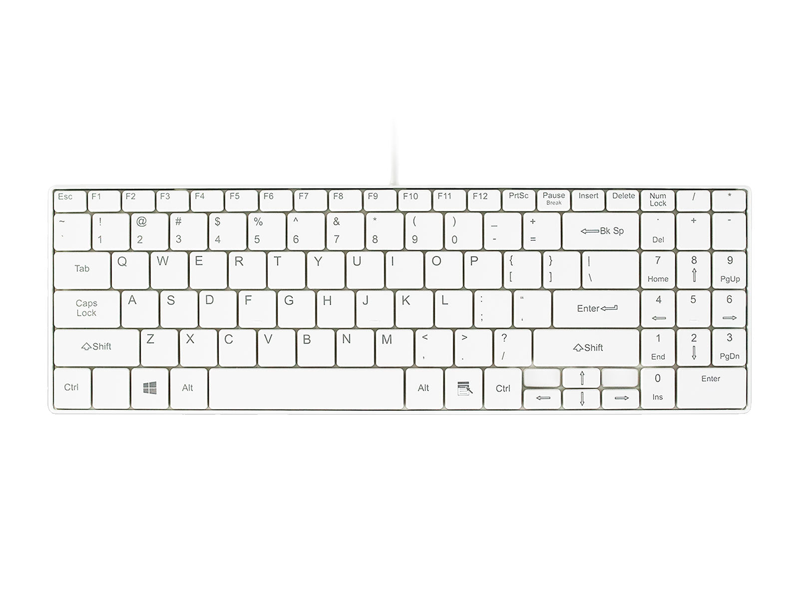HP Wired USB Keyboard Healthcare Edition (926941-001) Monitors.com 