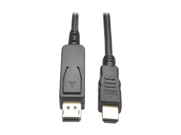 Tripp Lite DisplayPort 1.2 to HDMI Adapter Cable 6ft (Black) (P582-006-V2)