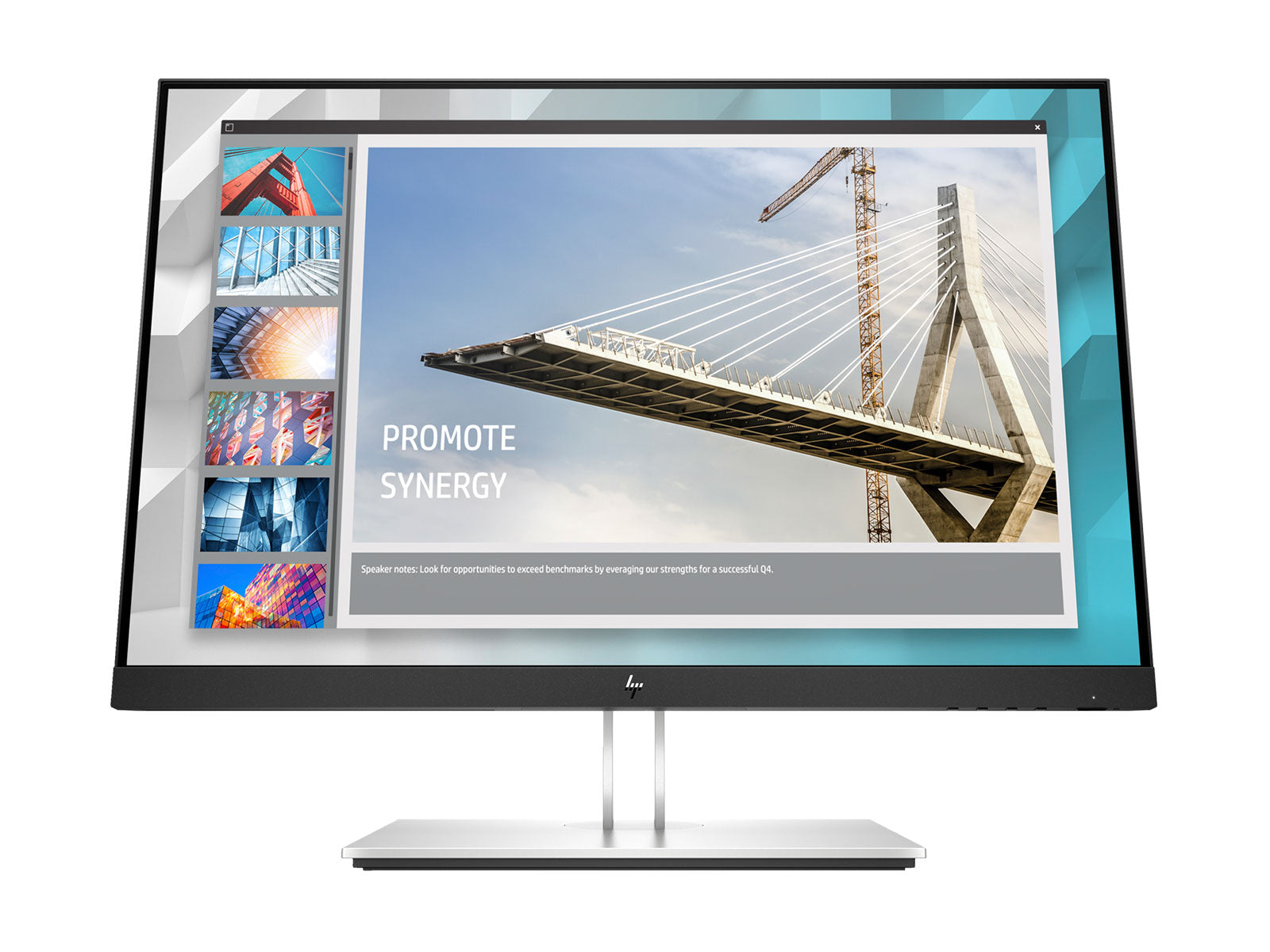 Monitor con display a LED a colori HP E24i G4 24" WUXGA 1920 x 1200 (9VJ40A9#ABA)