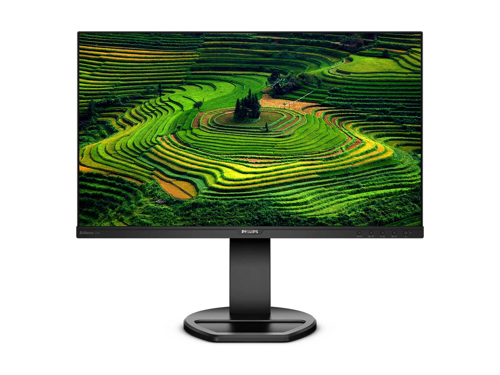 PHILIPS 241B8QJEB 24" Full HD 1920 x 1080 Frameless Display Monitor (241B8QJEB)