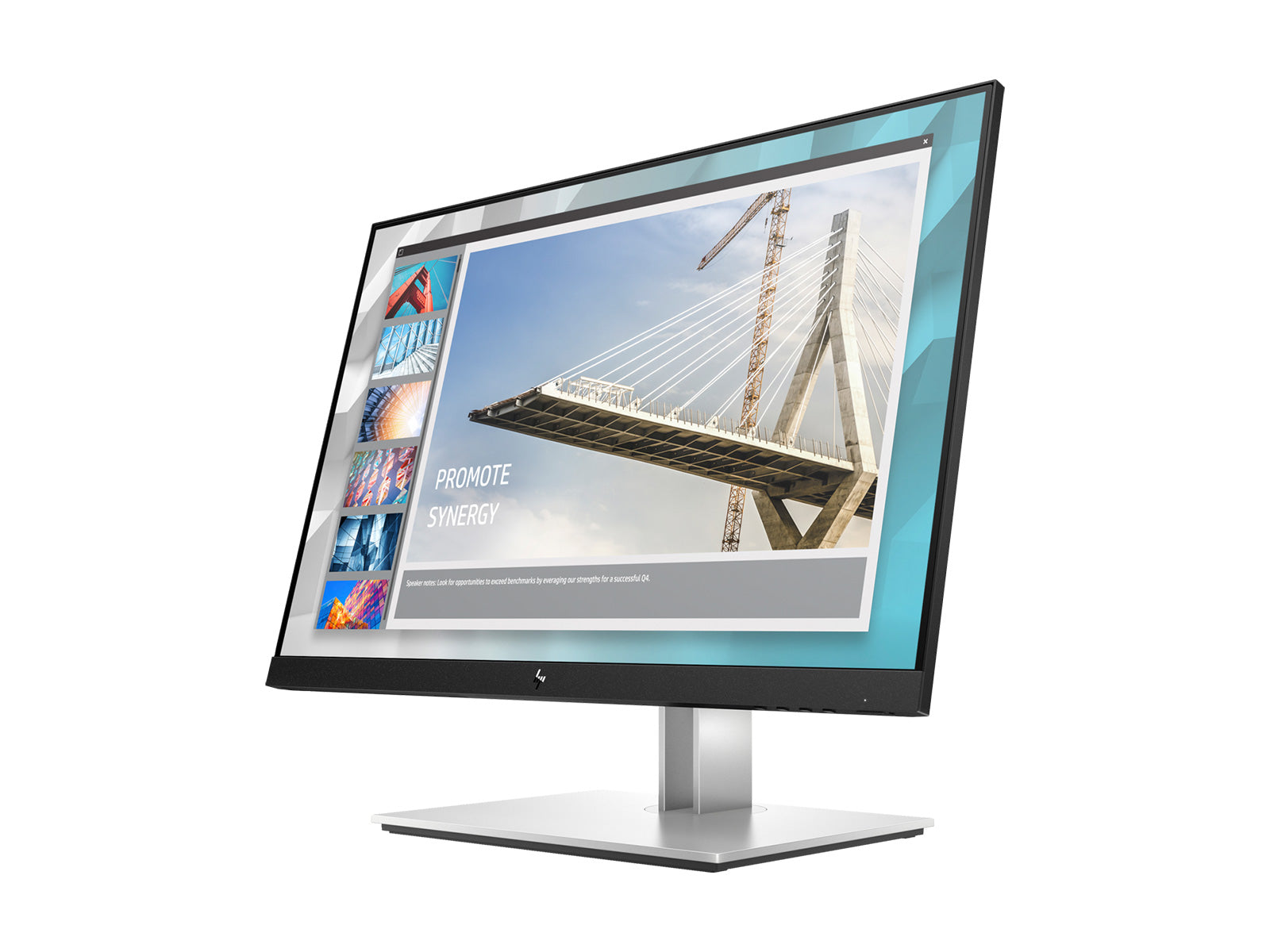 Monitor con display a LED a colori HP E24i G4 24" WUXGA 1920 x 1200 (9VJ40A9#ABA)