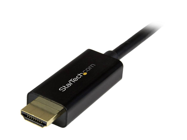 StarTech.com DisplayPort to HDMI 4K Adapter Cable 6.5ft (DP2HDMM2MB)