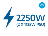 Mettre à niveau l'alimentation (PSU) à 2250W (2 x 1125W)