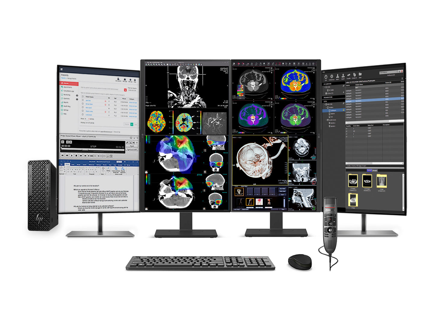 Complete PACS General Radiology Station | Dual LG 27