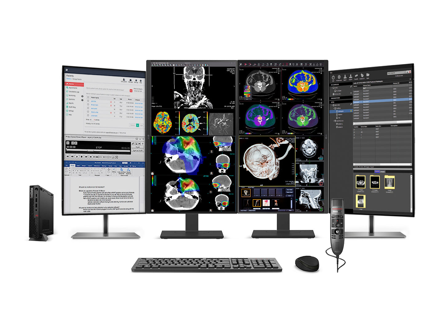 Complete PACS General Radiology Station | Dual LG 27