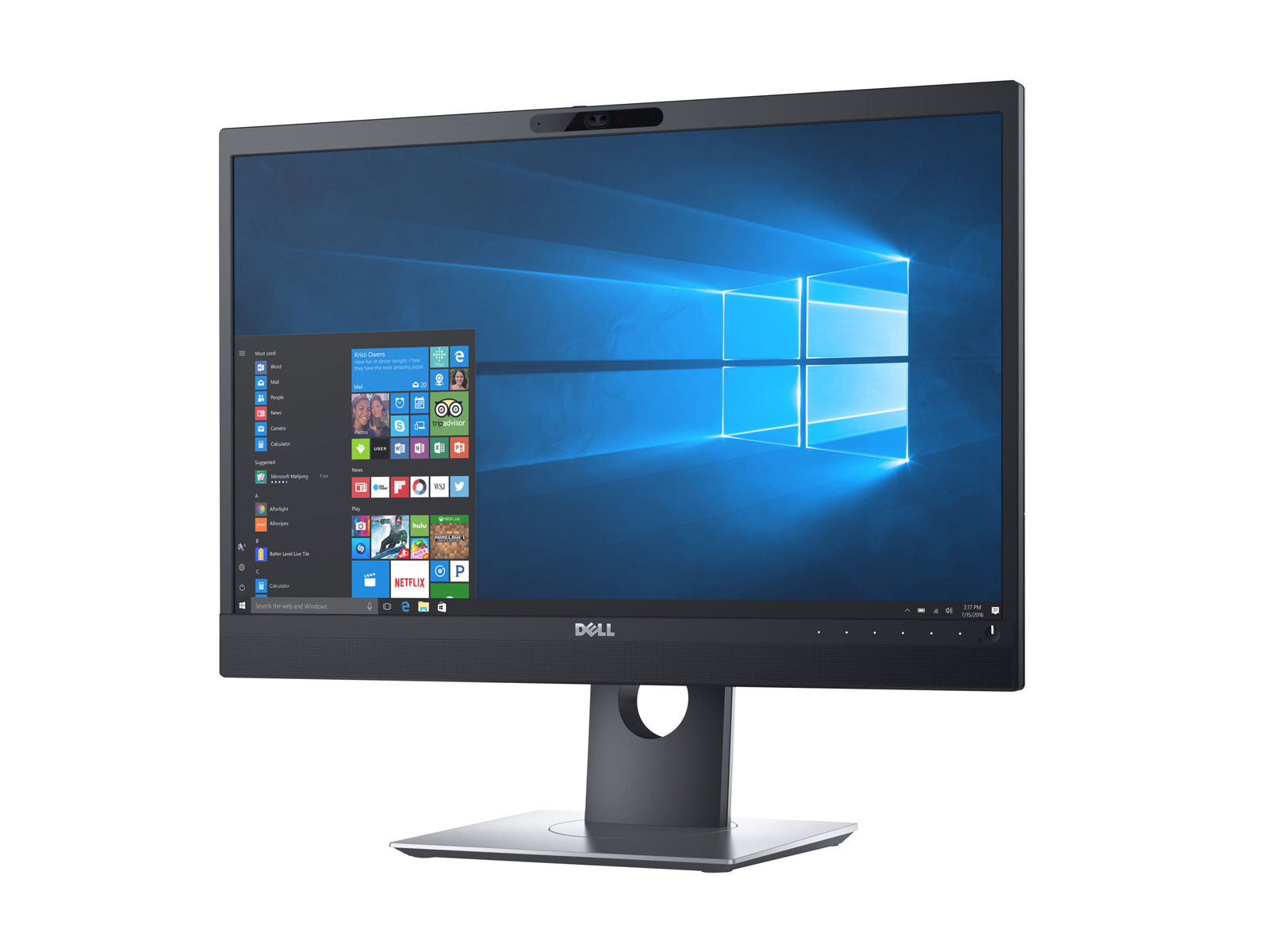 Dell P2418HZ 24" FHD 1920 x 1080 Video Conferencing LED Display Monitor
