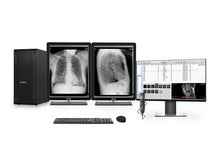 Stazione di radiologia generale PACS completa | Barco Coronis MDCG-3221 3MP Display LED in scala di grigi | HP Stazione di lavoro | Microfono per dettatura | Monitor lista di lavoro (3221Z4R)