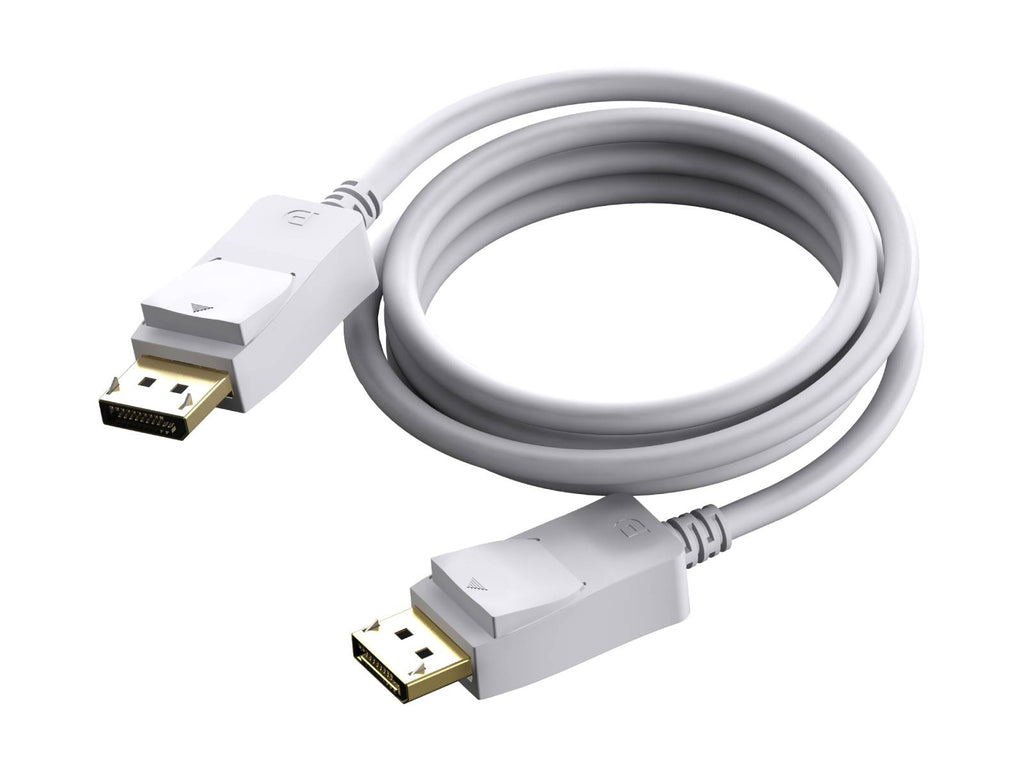 Monitors.com White DisplayPort Cable for High Performance