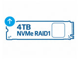 RAID1 NVMe de 4TB: Actualizar almacenamiento a RAID1 NVMe de 4TB