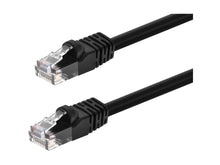 Monitors.com Cat6 Snagless Unshielded Slim Ethernet Network Patch Cable 10ft (Black)