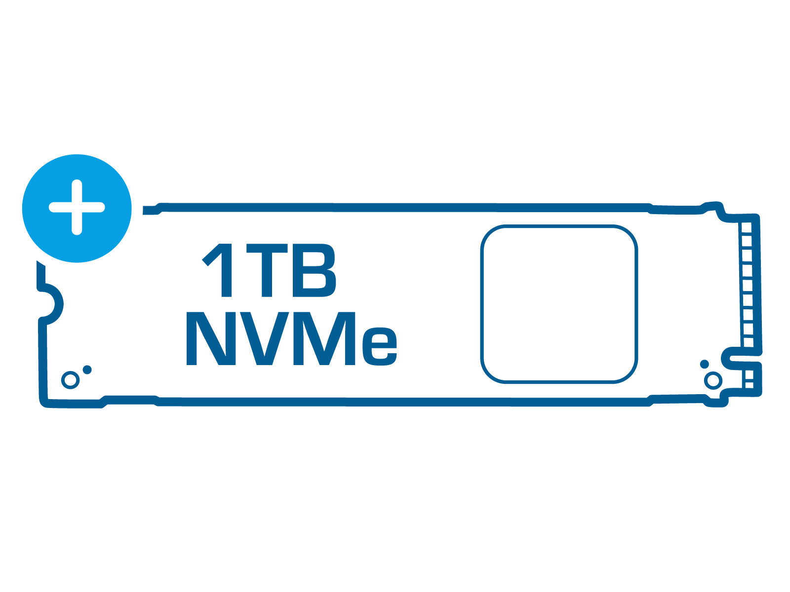 Almacenamiento adicional para NVMe Monitors.com de 1 TB