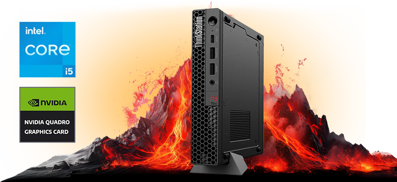 Centrale ultra-petite Lenovo Poste de travail
