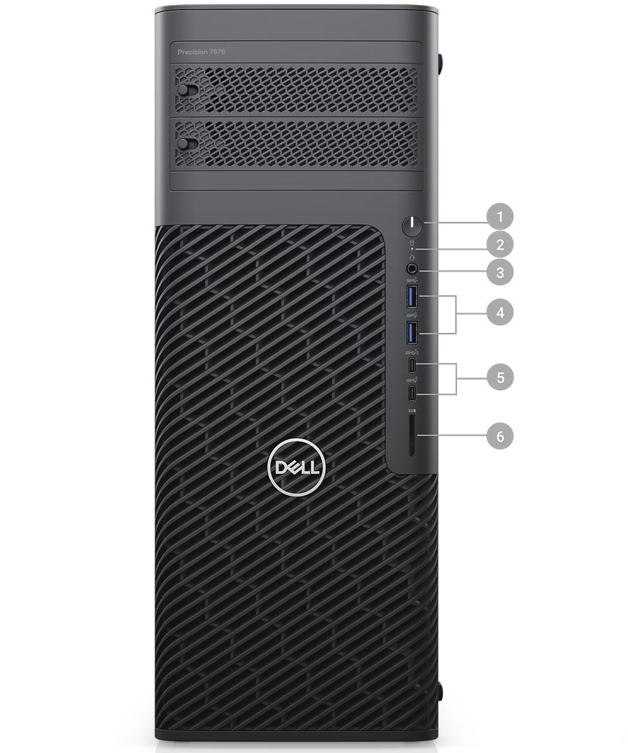 Dell Precision 7875 | Ryzen Threadripper PRO 7975WX @ 5.3GHz | 32-Core