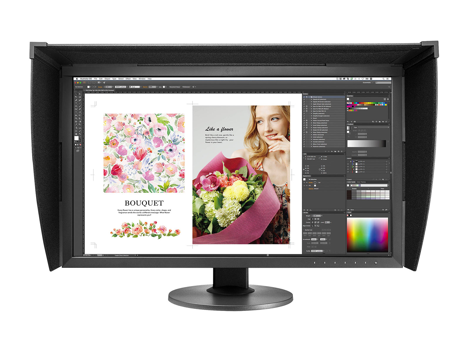 Eizo ColorEdge CG2730 WQHD 2560 x 1440 27" Color Management Monitor (CG2730-BK) Monitors.com 