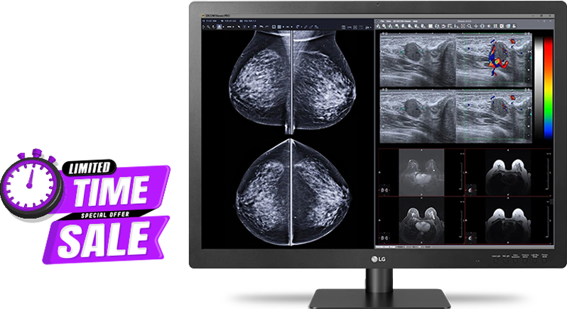 NEW LG 12MP Fusion Mammography Display