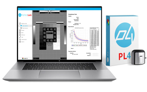 تمت معايرة DICOM باستخدام PerfectLUM