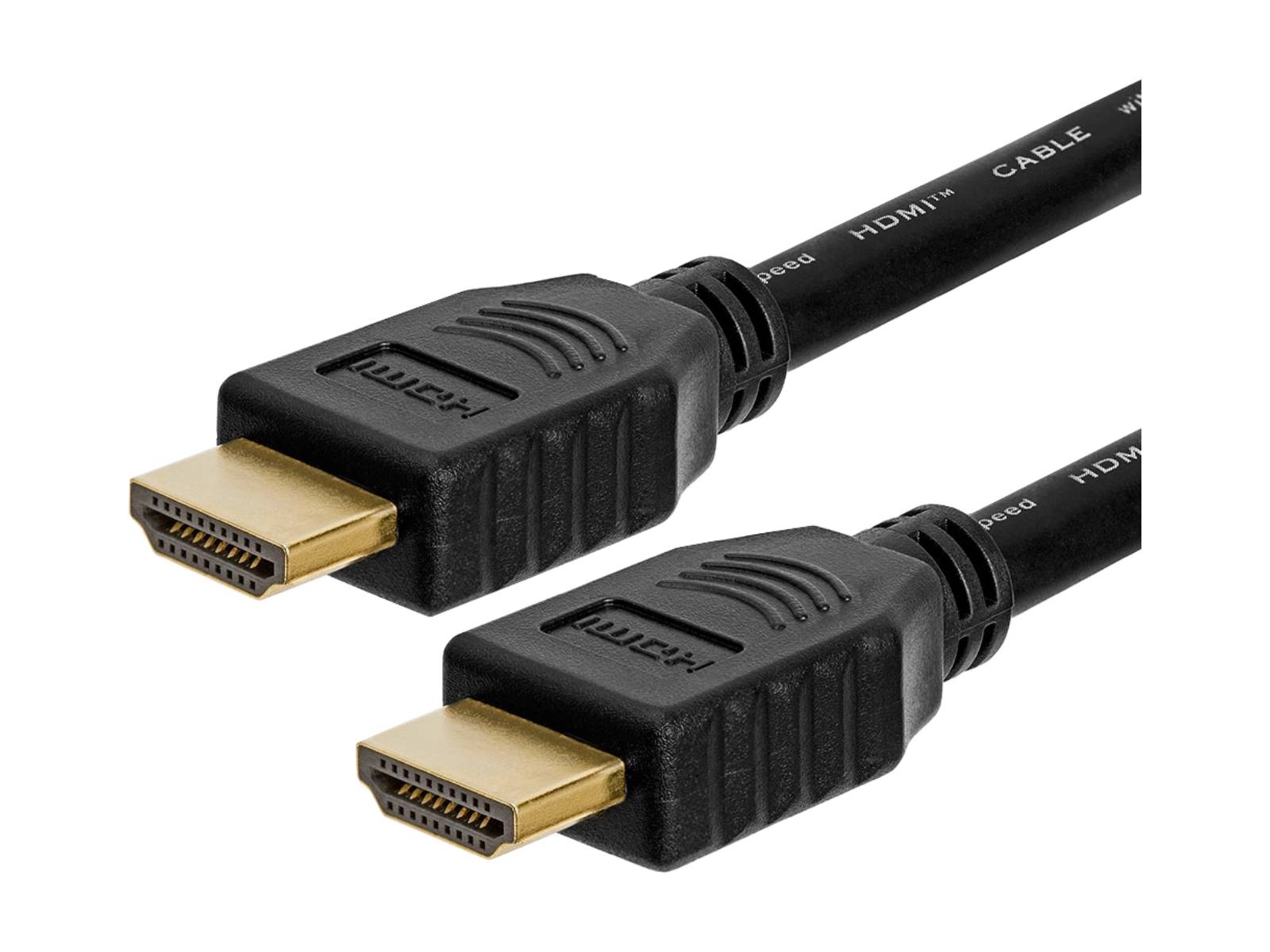 Monitors.com High Speed HDMI to HDMI Cable with Ethernet 10ft (Black)