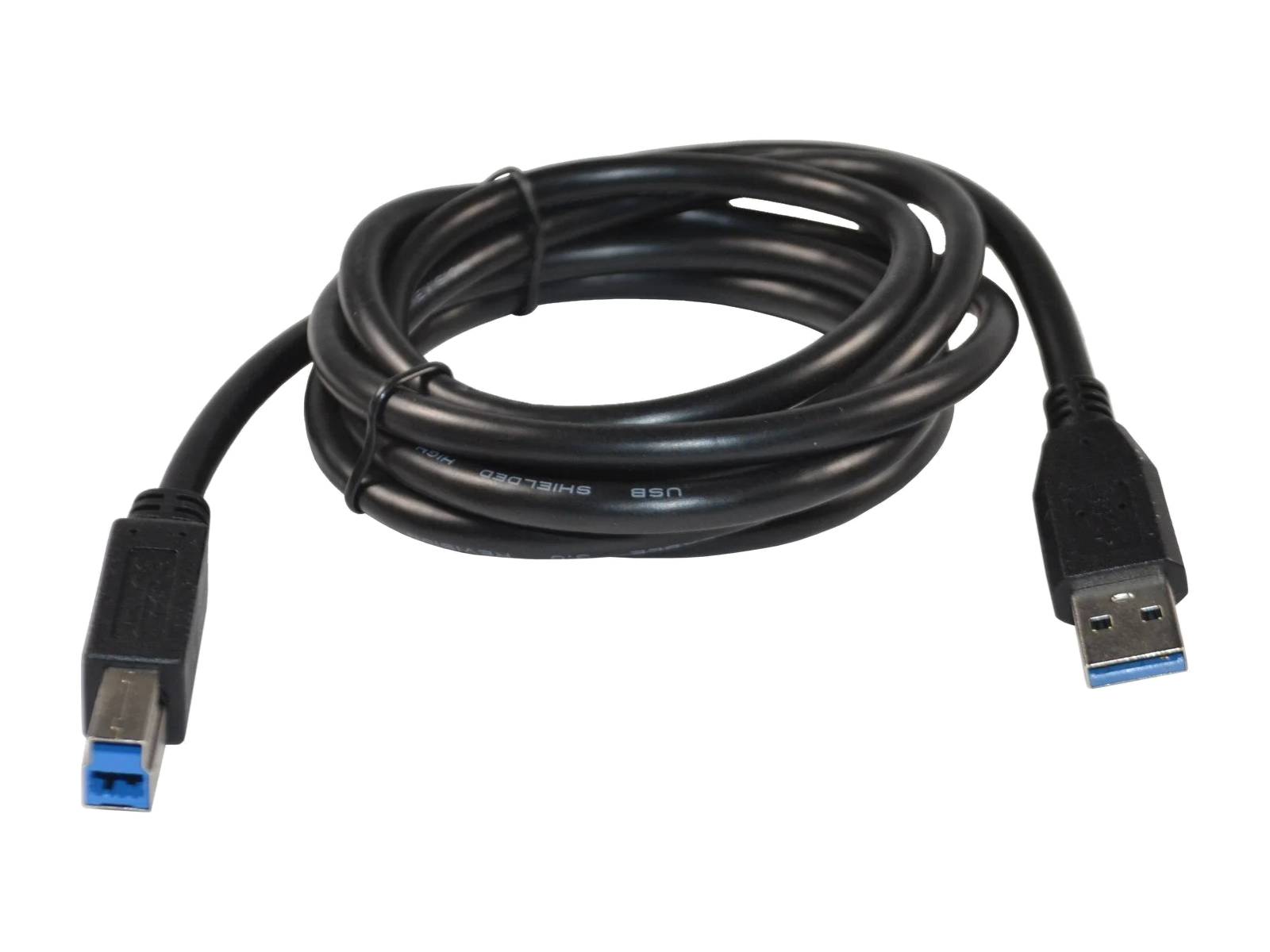 Dell Cavo per computer USB 3.0 da A a B da 6 piedi (nero) (N26R1HLG1388)