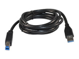 Dell USB 3.0 A to B Computer Cable 6ft (Black) (N26R1HLG1388)
