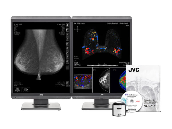 Coppia (x2) JVC Totoku CL-S500 5MP Display per imaging del seno Mammo 3D-DBT a LED a colori da 21