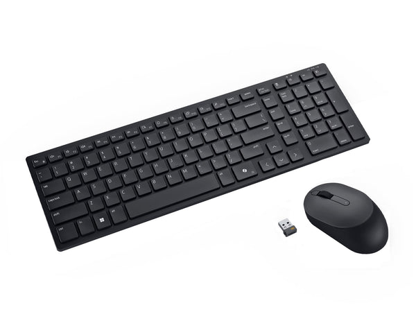 Dell Pro Compact Stil Toetsenbord en Muis Combo (KM555-BLK-US)