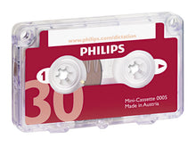 Philips LFH0005/60 30 Minute Mini Cassette Tape, sold in quantities of 10
