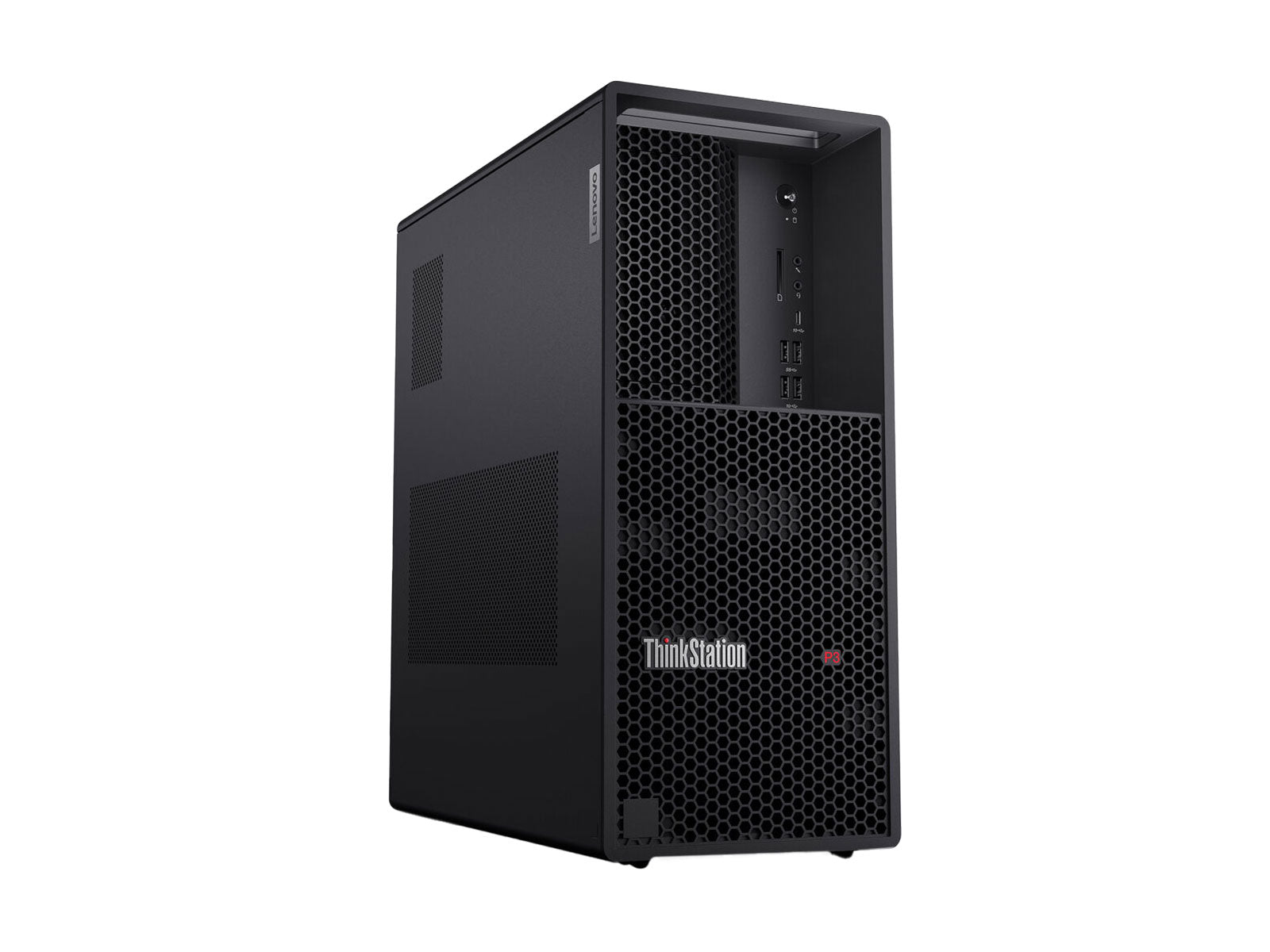 Lenovo ThinkStation P3 Tower Workstation | Core i9-14900K @ 6.0GHz | 24-Core | 64GB DDR5 | 2TB NVMe SSD | MXRT-6700 8GB | WiFi 6E | Win11 Pro Monitors.com 