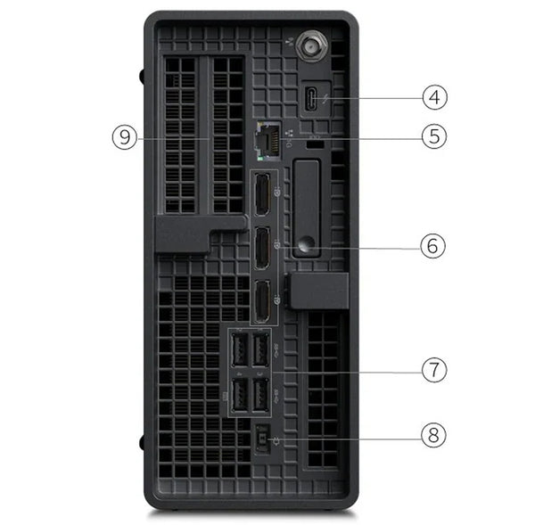 Rear View Ports & Slots