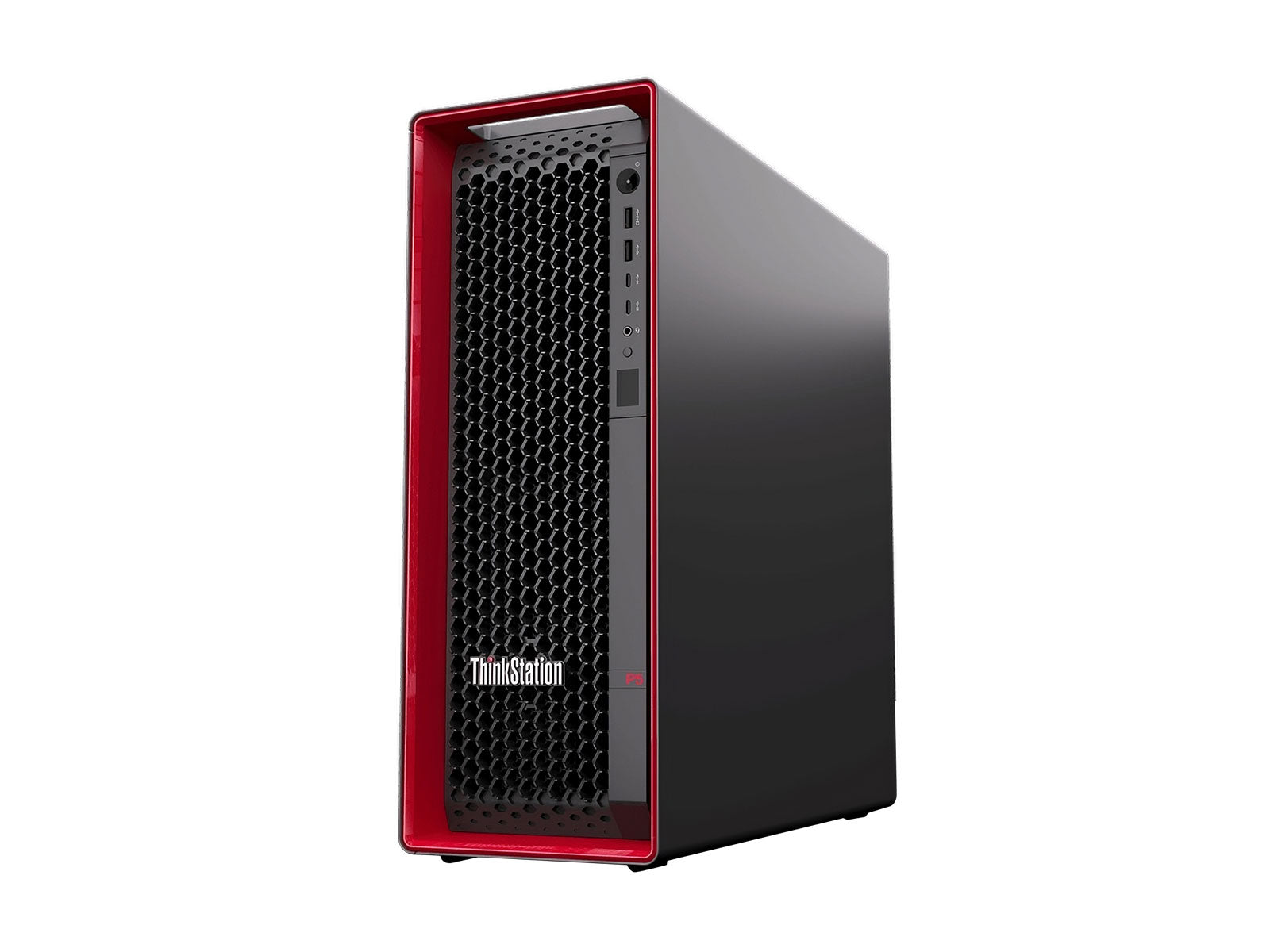 Lenovo ThinkStation P5 Tower-werkstation | Xeon W3-2435 @ 4,50 GHz | 8-kern | 128 GB ECC DDR5 | NVMe SSD van 2 TB | AMD WX 7100 8 GB | Win10-11 Pro