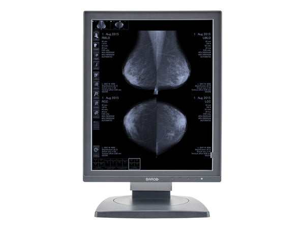Complete Mammography Reading Station | Barco MDCG-5121 5MP Grayscale 3D-DBT Displays | HP Workstation | Dictation Mic | Worklist Monitor (MD5121Z4R)