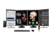 Complete PACS General Radiology Station | Eizo Radiforce MX215 2MP Color LED Displays | Business Class Workstation | Dictation Mic | Worklist Monitor (MX215Z2SFFG1i)