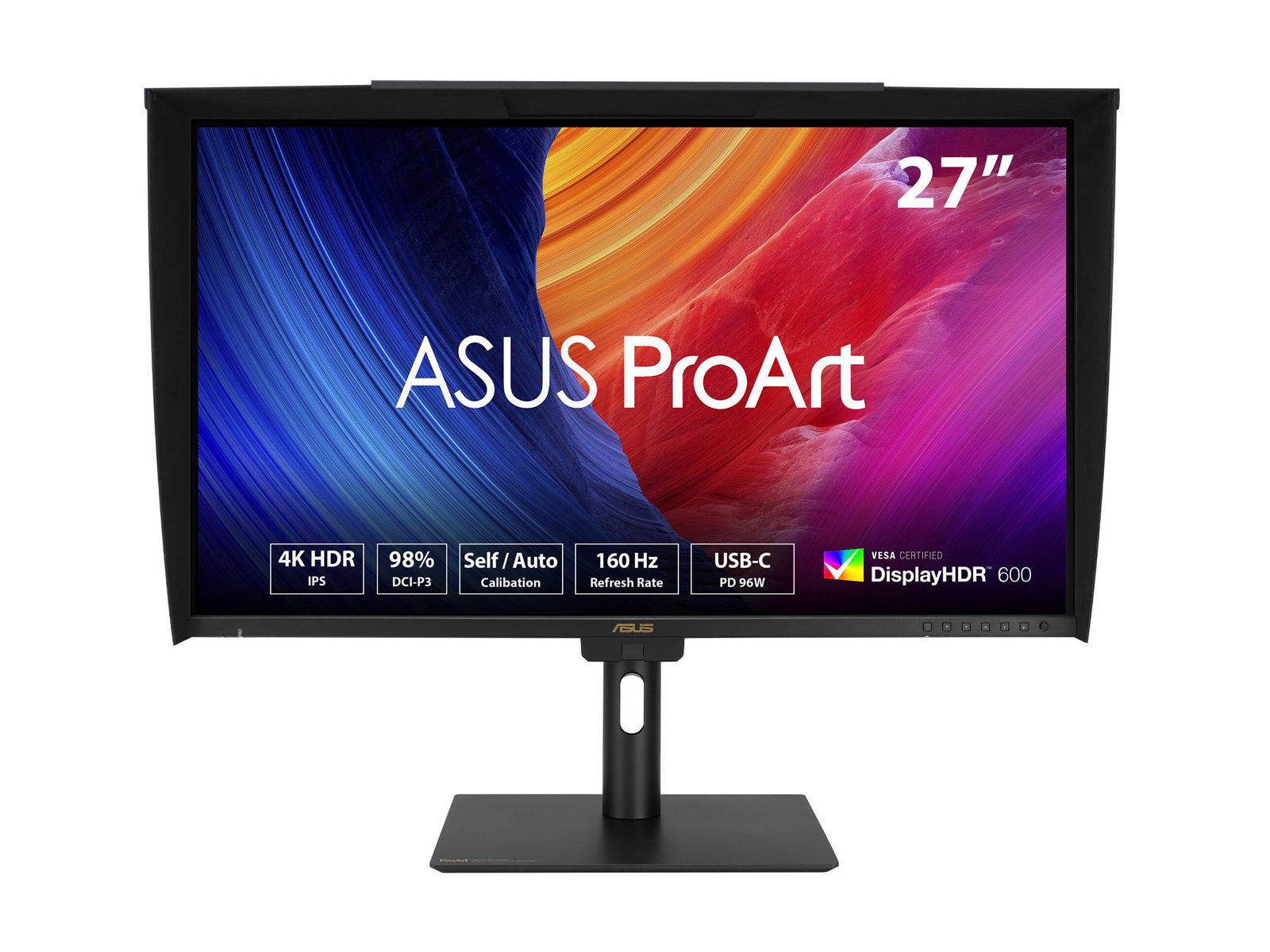 Monitor ASUS ProArt PA27UCGE de 27" 4K HDR 3840 x 2160 con pantalla a color (PA27UCGE)