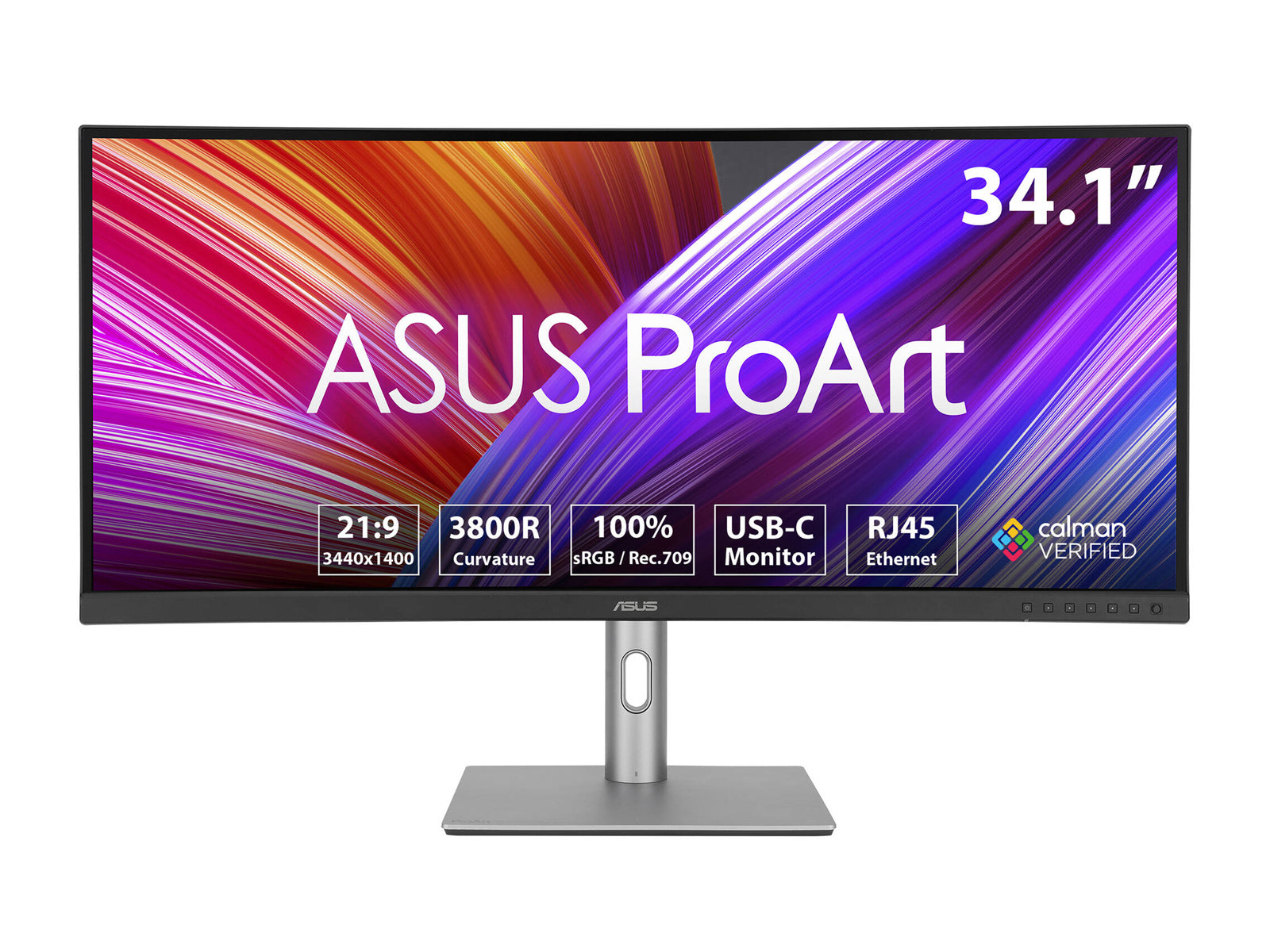 ASUS ProArt PA34VCNV 34" 4K HDR 3840 x 2160 Color Display Monitor (PA34VCNV)