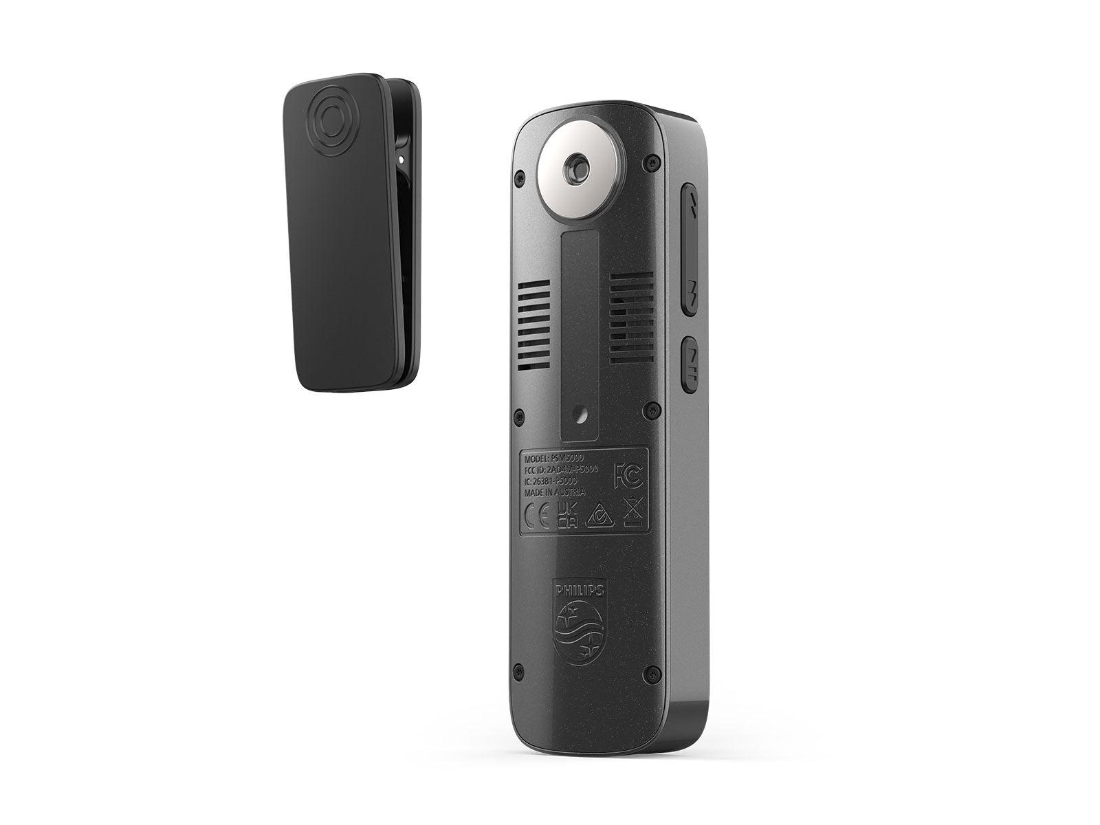 Philips SpeechMike Ambient Wearable AI Assistant Dictation Microphone (PSM5000)