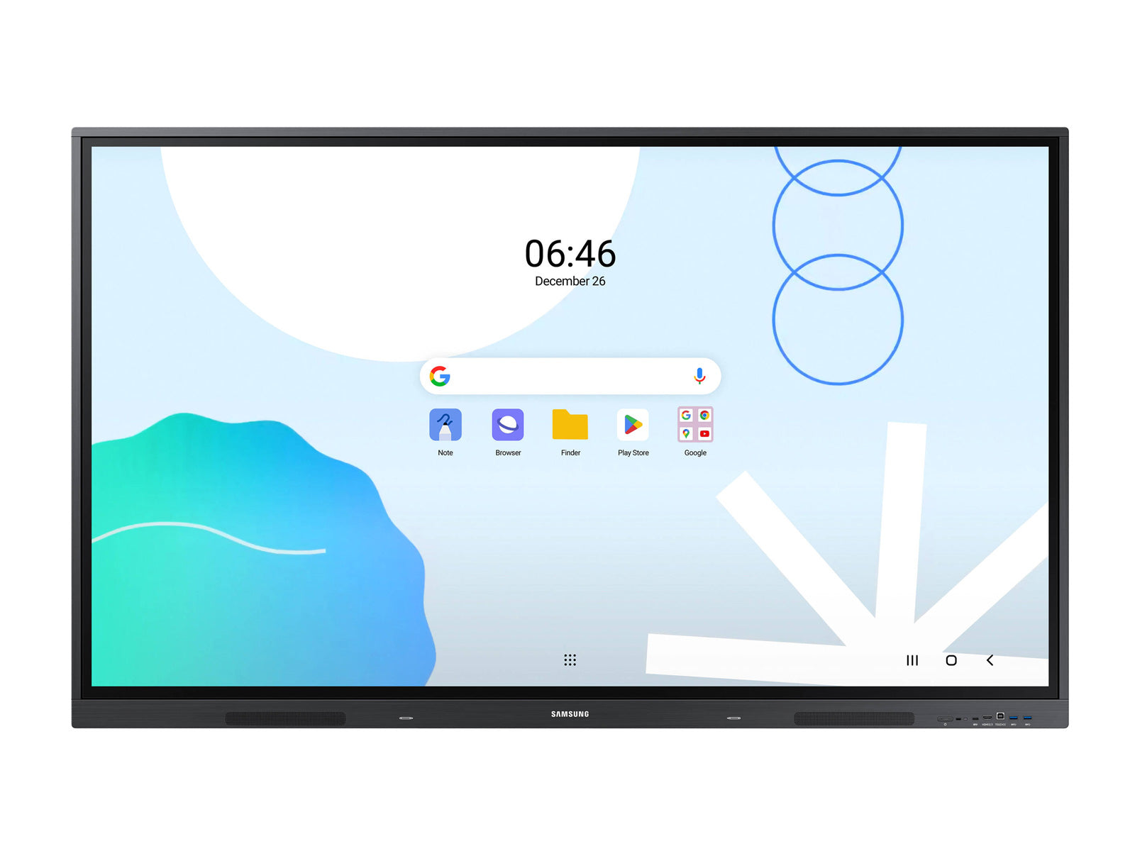 Samsung WA86D Touchscreen 86" UHD 4K Touchscreen Commercial Display Monitor (WA86D)