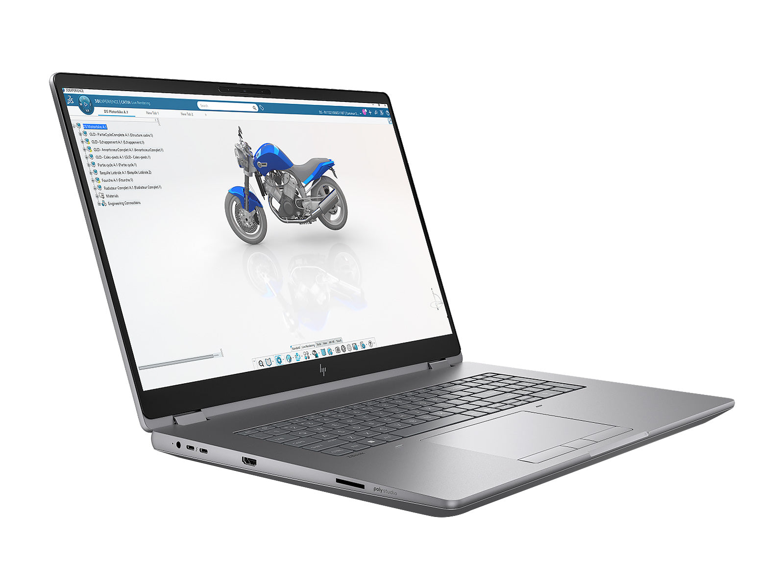 HP ZBook Fury G1i 18 Mobile Workstation | 18" WQXGA Display | Intel Core Ultra 7 265HX @ 5.30GHz | 20-Core | 64GB DDR5 | 1TB NVMe SSD | RTX PRO 3000 Blackwell 12GB | WiFi 7