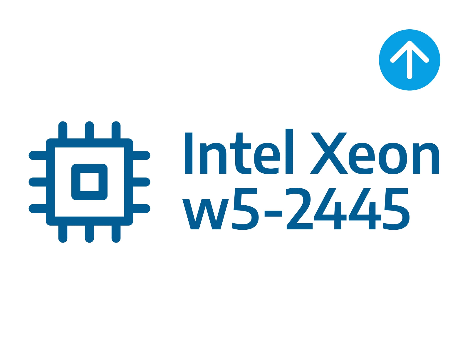 Upgrade CPU to Intel Xeon w5-2445 @ 4.6GHz 10-Core