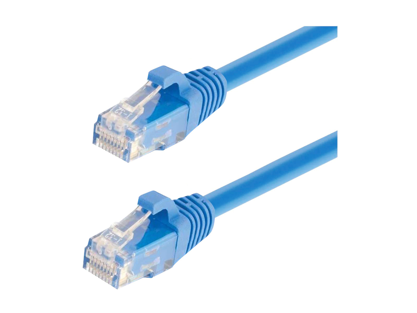 Monitors.com Cat6 Snagless Unshielded Ethernet Network Patch Cable 7ft (Blue)