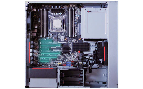 Expansión PCIe versátil en la estación de trabajo Lenovo P520