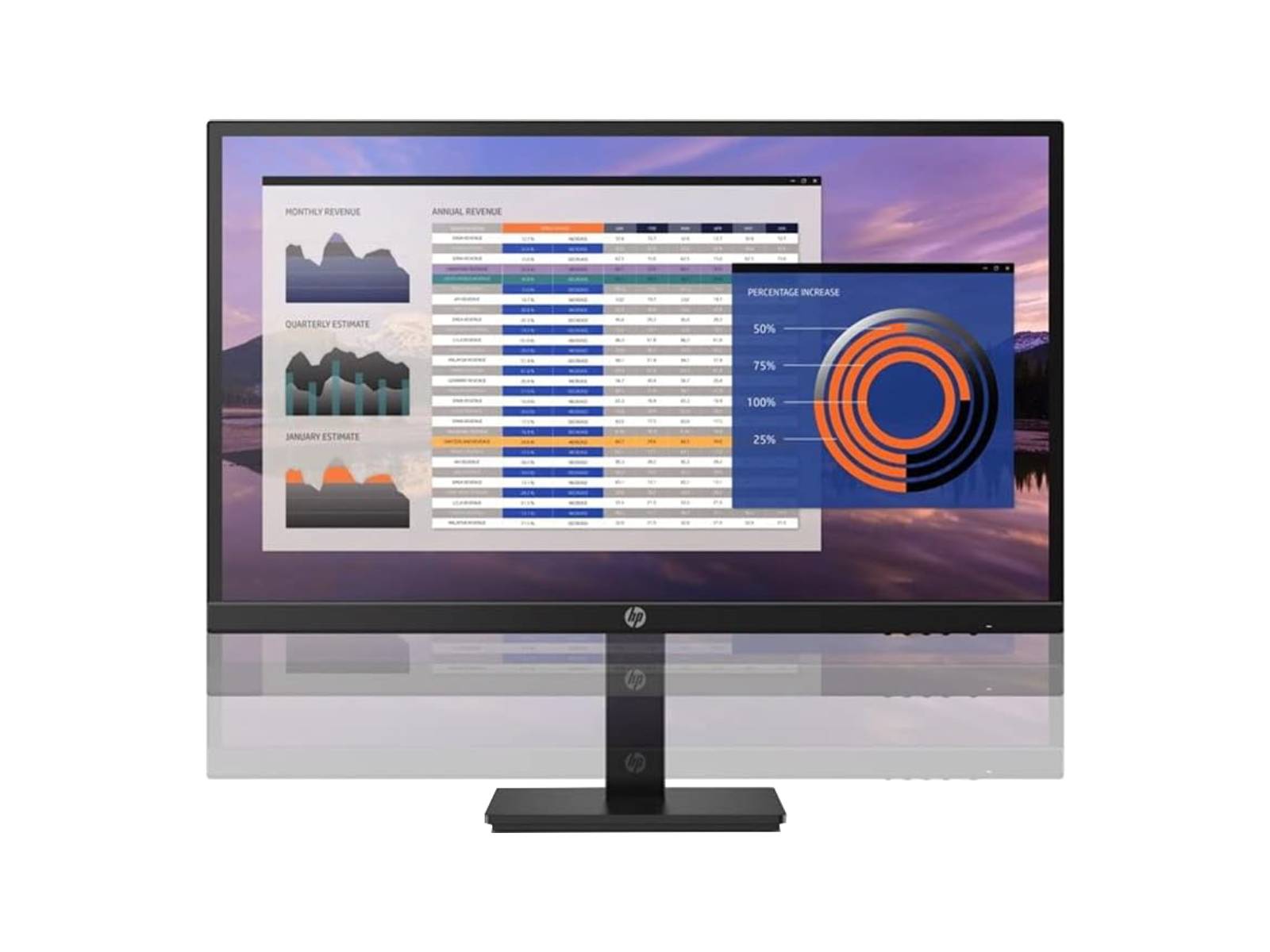 HP 27h G4 27" Full HD 1920 x 1080 Color LCD Display Monitor (737K9AA)