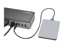 StarTech.com Thunderbolt USB-C USB-A Hybrid Universal Triple Monitor Docking Station, 4K DisplayPort & HDMI for Laptops (DK31C3HDPD)