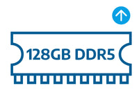 Upgrade Memory (RAM) to 128GB DDR5