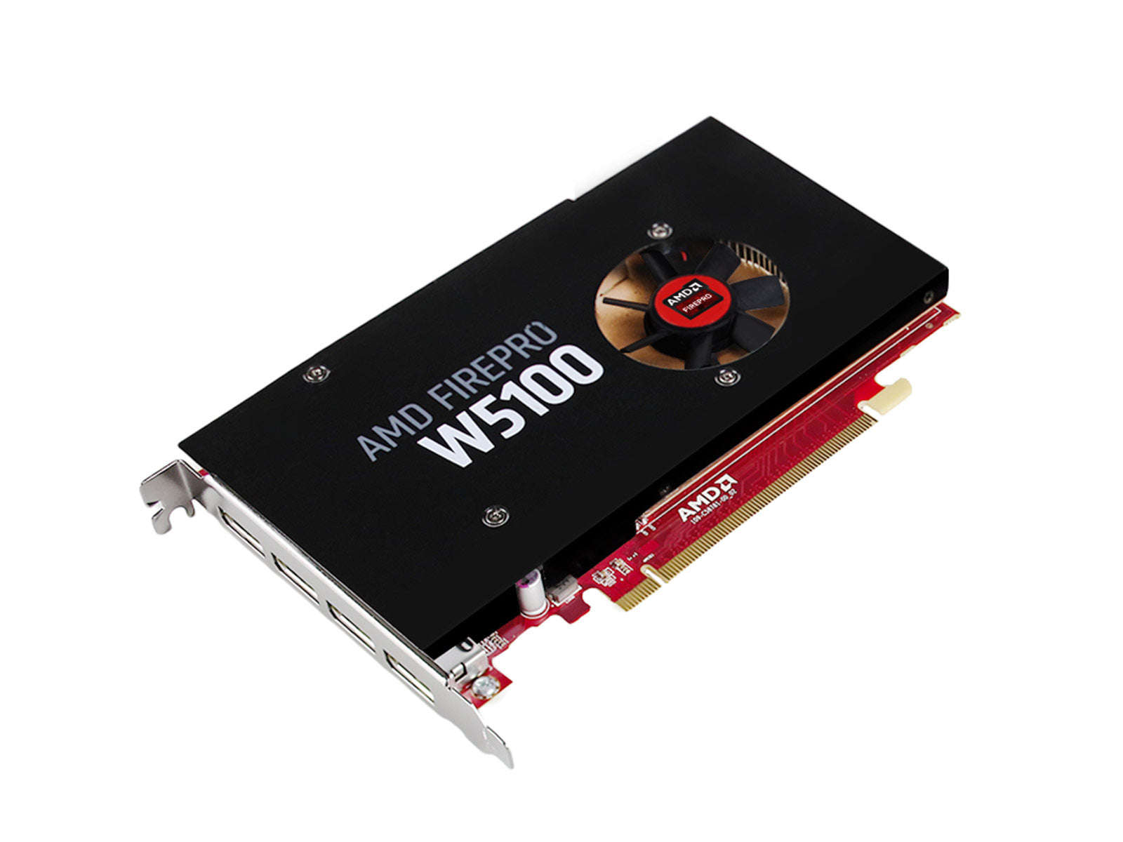 AMD FirePro W5100 4 GB Quad-Head-Grafikkarte (100-505737)