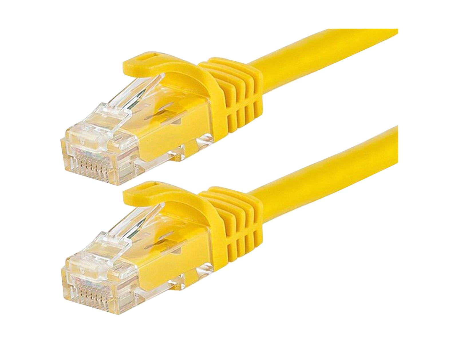 Monitors.com Cat5E Snagless UTP Patch Cable 10ft (Yellow)