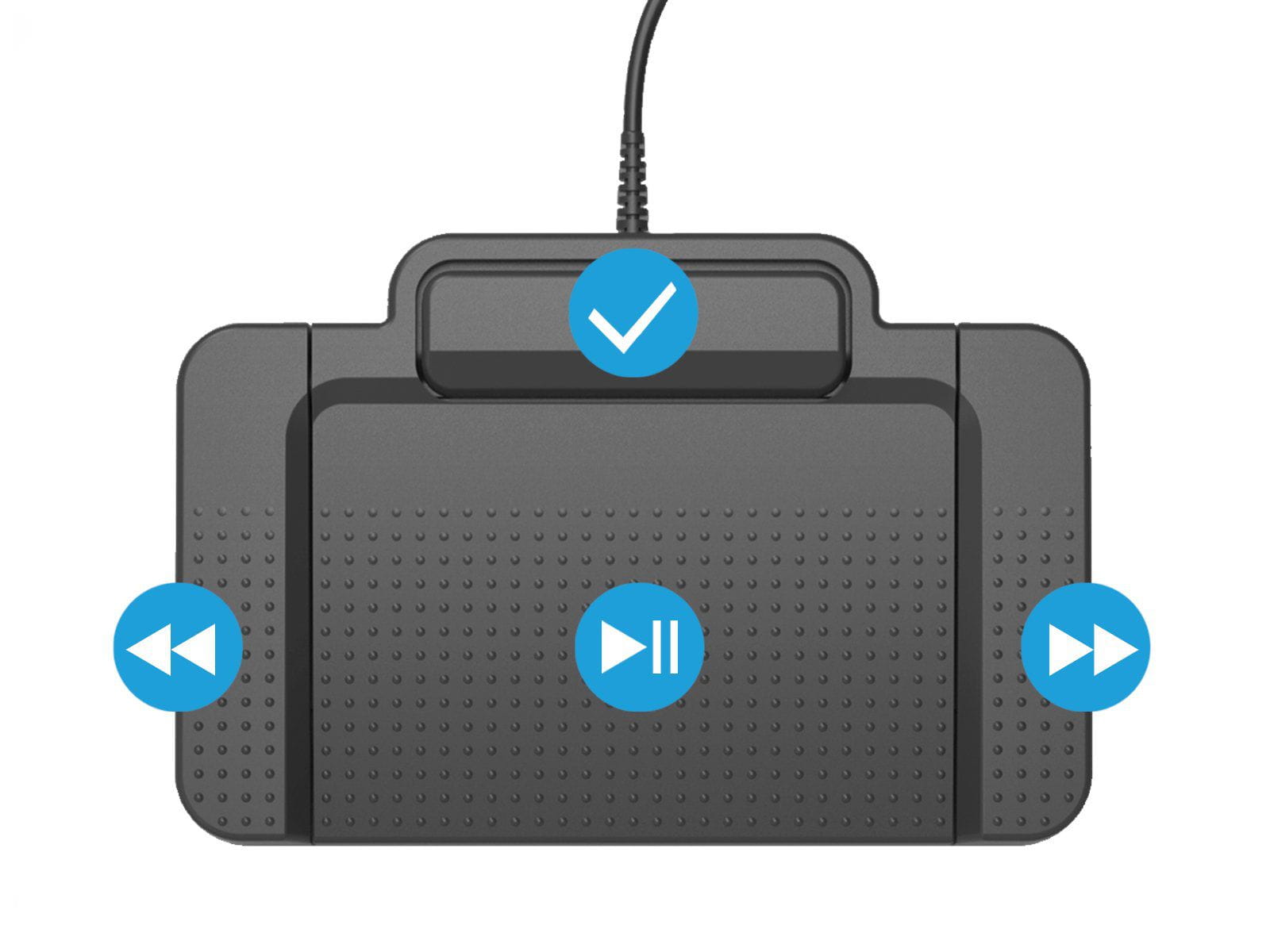 Philips Waterproof USB Foot Control - Enhanced 4 Pedal ACC2330
