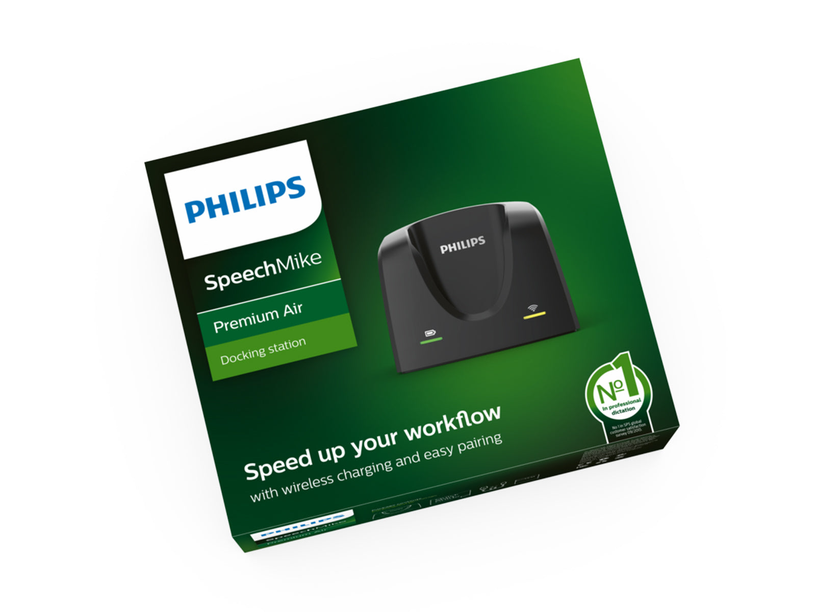 Philips Docking Station for SpeechMike Premium Air (ACC4000) Monitors.com 