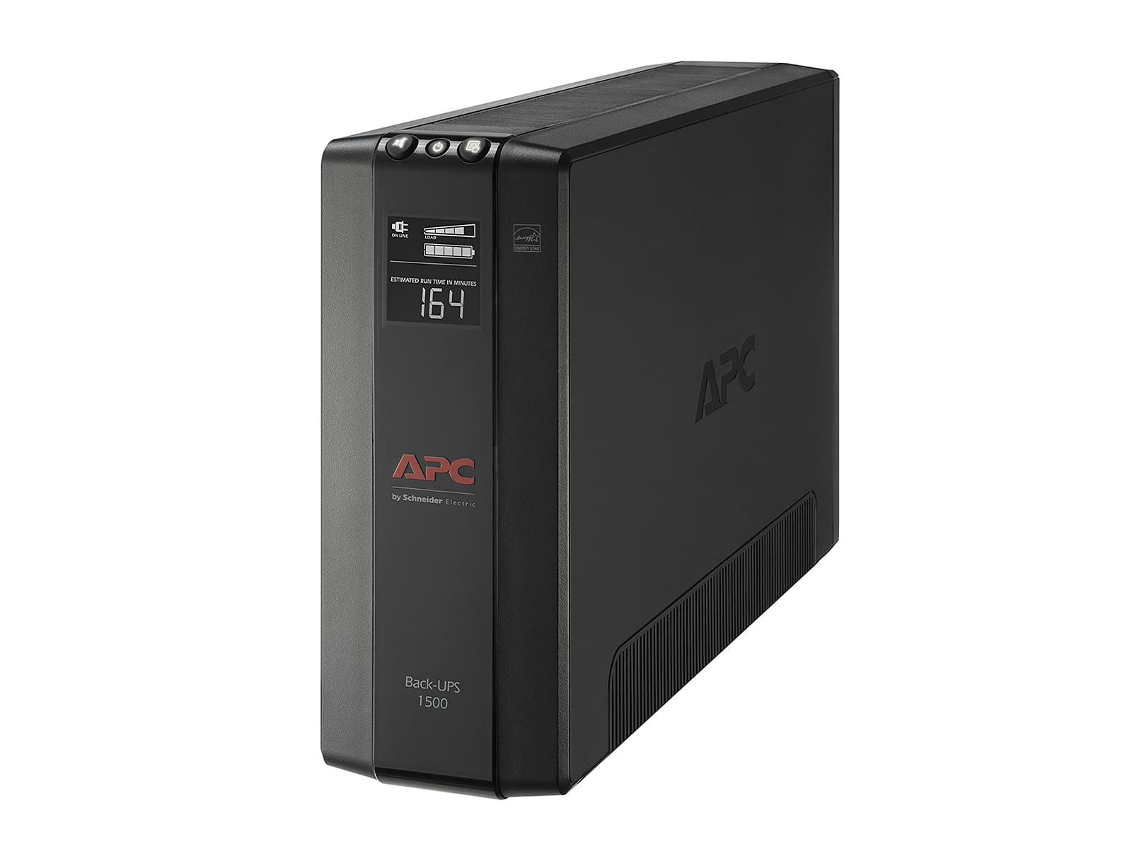 APC UPS, 1500VA UPS Battery Backup & Surge Protector with AVR, Back-UPS Pro Uninterruptible Power Supply (BX1500M)