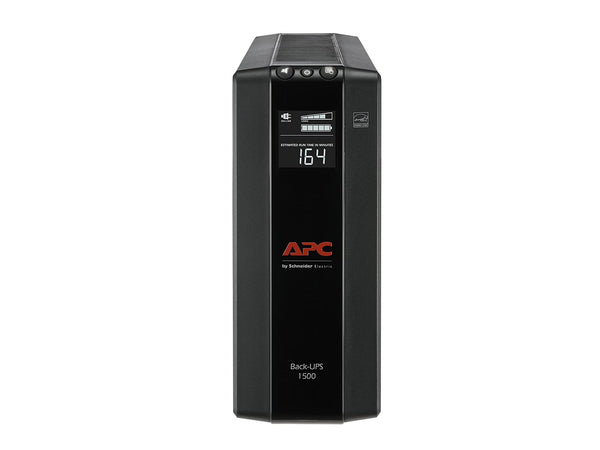 APC UPS, 1500VA UPS Battery Backup & Surge Protector with AVR, Back-UPS Pro Uninterruptible Power Supply (BX1500M)